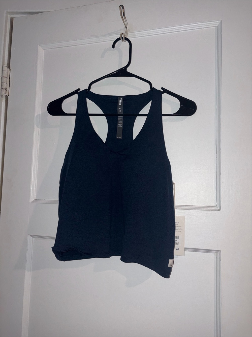 NWT Vuori XL Women's navy  Racerback Tank Top